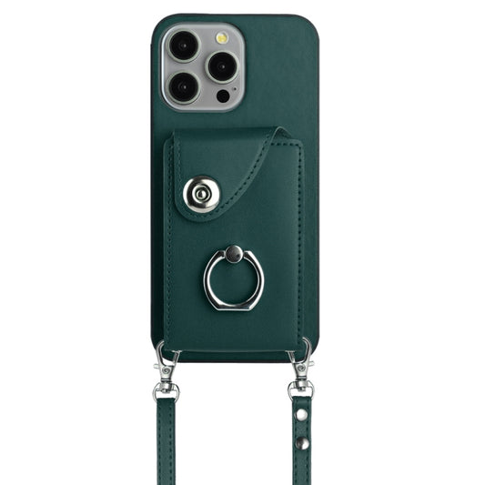 Organ Card Bag Ring Holder Phone Case with Long Lanyard