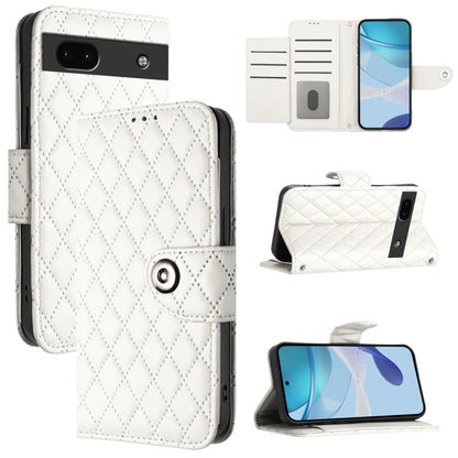 Rhombic Texture Flip Leather Phone Case with Lanyard, For Google Pixel 11 Pro XL, For Google Pixel 11 Pro / 11, For Google Pixel 10 Pro XL 5G Global, For Google Pixel 10 5G Global, For Google Pixel 9a, For Google Pixel 9 Pro XL                         ...