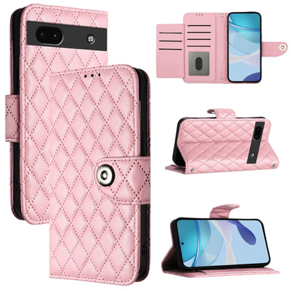 Rhombic Texture Flip Leather Phone Case with Lanyard, For Google Pixel 11 Pro XL, For Google Pixel 11 Pro / 11, For Google Pixel 10 Pro XL 5G Global, For Google Pixel 10 5G Global, For Google Pixel 9a, For Google Pixel 9 Pro XL                         ...