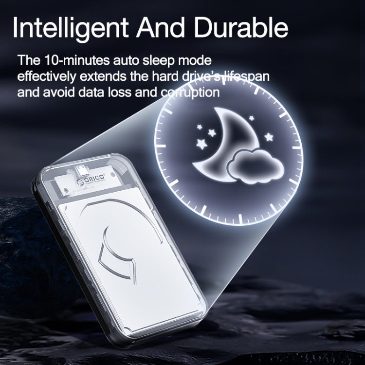 ORICO DZ25C3-CR 2.5-inch Type-C 5Gbps External Storage HDD Case, DZ25C3-CR