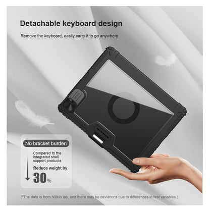 Nillkin Backlit Version Bumper Link Keyboard Case, For iPad Pro 13 2024, For iPad Pro 11 2024, For iPad Pro 12.9 2020/2021/2022, For iPad Air 2020/2022 / Pro 11 2022
