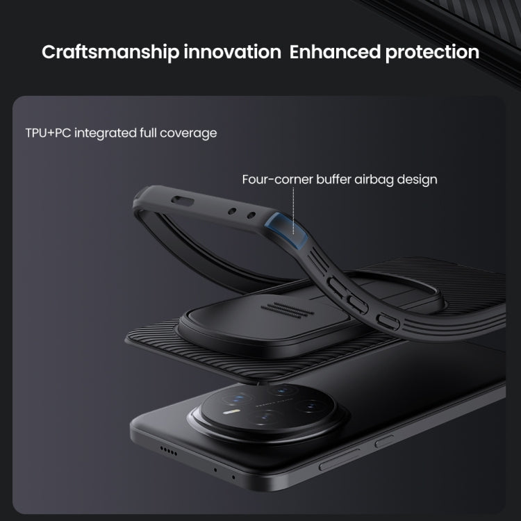 NILLKIN Black Mirror Pro Series Camshield PC Phone Case, For Honor Magic7 Pro, For Honor Magic6 Pro