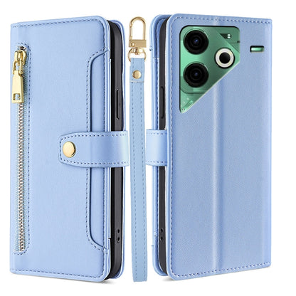 Sheep Texture Cross-body Zipper Wallet Leather Phone Case, For Tecno Pova Curve 2 5G, For Tecno Camon 50 Pro 4G, For Tecno Camon 50 4G, For Tecno Pova Slim 5G / Spark Slim 4G, For Tecno Pova 7 Pro, For Tecno Pova 7 5G, For Tecno Pop 10 4G              ...