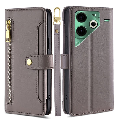 Sheep Texture Cross-body Zipper Wallet Leather Phone Case, For Tecno Pova Curve 2 5G, For Tecno Camon 50 Pro 4G, For Tecno Camon 50 4G, For Tecno Pova Slim 5G / Spark Slim 4G, For Tecno Pova 7 Pro, For Tecno Pova 7 5G, For Tecno Pop 10 4G              ...