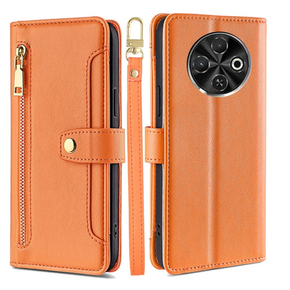 Sheep Texture Cross-body Zipper Wallet Leather Phone Case, For Tecno Pova Curve 2 5G, For Tecno Camon 50 Pro 4G, For Tecno Camon 50 4G, For Tecno Pova Slim 5G / Spark Slim 4G, For Tecno Pova 7 Pro, For Tecno Pova 7 5G, For Tecno Pop 10 4G              ...