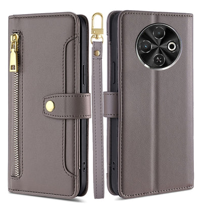 Sheep Texture Cross-body Zipper Wallet Leather Phone Case, For Tecno Pova Curve 2 5G, For Tecno Camon 50 Pro 4G, For Tecno Camon 50 4G, For Tecno Pova Slim 5G / Spark Slim 4G, For Tecno Pova 7 Pro, For Tecno Pova 7 5G, For Tecno Pop 10 4G              ...
