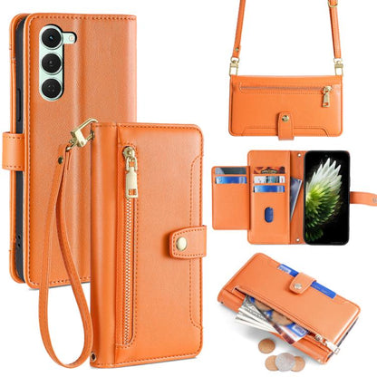 Sheep Texture Cross-body Zipper Wallet Leather Phone Case, For Tecno Pova Curve 2 5G, For Tecno Camon 50 Pro 4G, For Tecno Camon 50 4G, For Tecno Pova Slim 5G / Spark Slim 4G, For Tecno Pova 7 Pro, For Tecno Pova 7 5G, For Tecno Pop 10 4G              ...