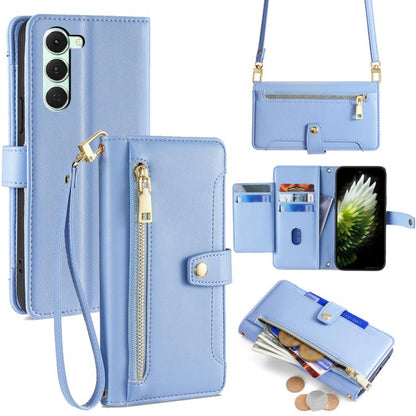 Sheep Texture Cross-body Zipper Wallet Leather Phone Case, For Tecno Pova Curve 2 5G, For Tecno Camon 50 Pro 4G, For Tecno Camon 50 4G, For Tecno Pova Slim 5G / Spark Slim 4G, For Tecno Pova 7 Pro, For Tecno Pova 7 5G, For Tecno Pop 10 4G              ...