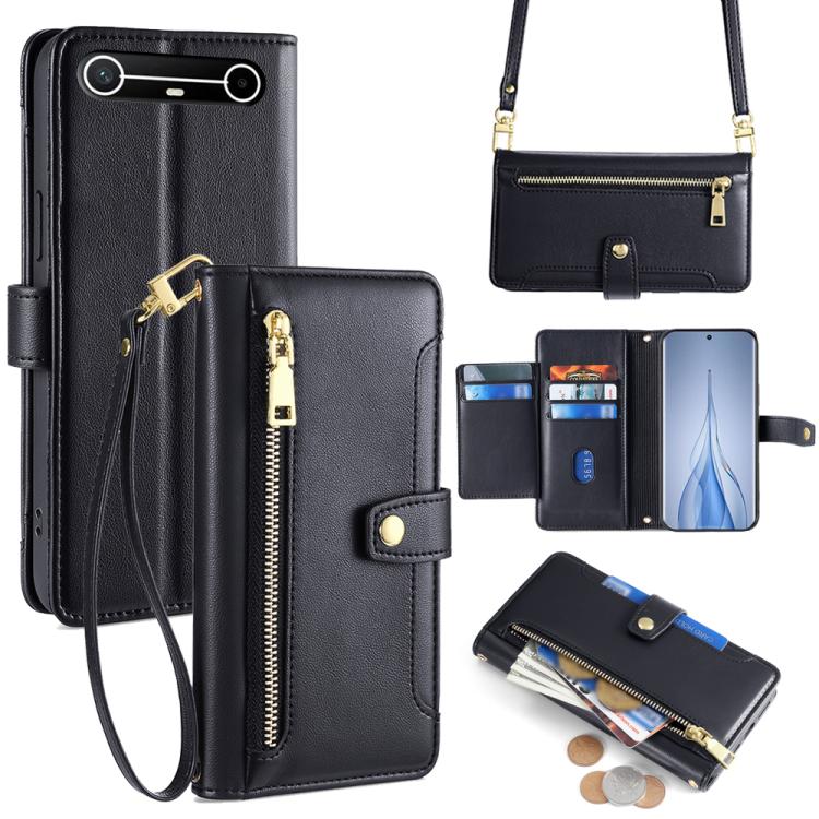 Sheep Texture Cross-body Zipper Wallet Leather Phone Case, For Tecno Pova Curve 2 5G, For Tecno Camon 50 Pro 4G, For Tecno Camon 50 4G, For Tecno Pova Slim 5G / Spark Slim 4G, For Tecno Pova 7 Pro, For Tecno Pova 7 5G, For Tecno Pop 10 4G              ...