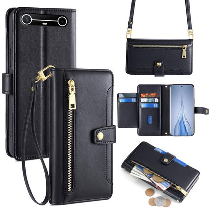 Sheep Texture Cross-body Zipper Wallet Leather Phone Case, For Tecno Pova Curve 2 5G, For Tecno Camon 50 Pro 4G, For Tecno Camon 50 4G, For Tecno Pova Slim 5G / Spark Slim 4G, For Tecno Pova 7 Pro, For Tecno Pova 7 5G, For Tecno Pop 10 4G              ...
