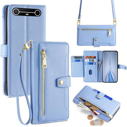 Sheep Texture Cross-body Zipper Wallet Leather Phone Case, For Tecno Pova Curve 2 5G, For Tecno Camon 50 Pro 4G, For Tecno Camon 50 4G, For Tecno Pova Slim 5G / Spark Slim 4G, For Tecno Pova 7 Pro, For Tecno Pova 7 5G, For Tecno Pop 10 4G              ...