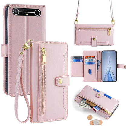 Sheep Texture Cross-body Zipper Wallet Leather Phone Case, For Tecno Pova Curve 2 5G, For Tecno Camon 50 Pro 4G, For Tecno Camon 50 4G, For Tecno Pova Slim 5G / Spark Slim 4G, For Tecno Pova 7 Pro, For Tecno Pova 7 5G, For Tecno Pop 10 4G              ...