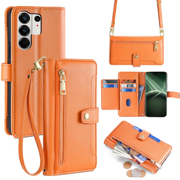 Sheep Texture Cross-body Zipper Wallet Leather Phone Case, For Tecno Pova Curve 2 5G, For Tecno Camon 50 Pro 4G, For Tecno Camon 50 4G, For Tecno Pova Slim 5G / Spark Slim 4G, For Tecno Pova 7 Pro, For Tecno Pova 7 5G, For Tecno Pop 10 4G              ...