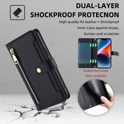 Sheep Texture Cross-body Zipper Wallet Leather Phone Case, For Tecno Pova Curve 2 5G, For Tecno Camon 50 Pro 4G, For Tecno Camon 50 4G, For Tecno Pova Slim 5G / Spark Slim 4G, For Tecno Pova 7 Pro, For Tecno Pova 7 5G, For Tecno Pop 10 4G              ...