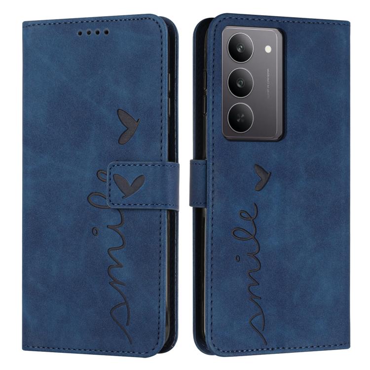 Skin Feel Heart Embossed Leather Phone Case with Long Lanyard, For Realme 16T 5G, For Realme C100/C100i/C100x 4G, For Realme P4 Power 5G, For Realme 16 5G, For Realme 16 Pro+ 5G, For Realme 16 Pro 5G, For Realme C85 5G / 15x 5G India                   ...
