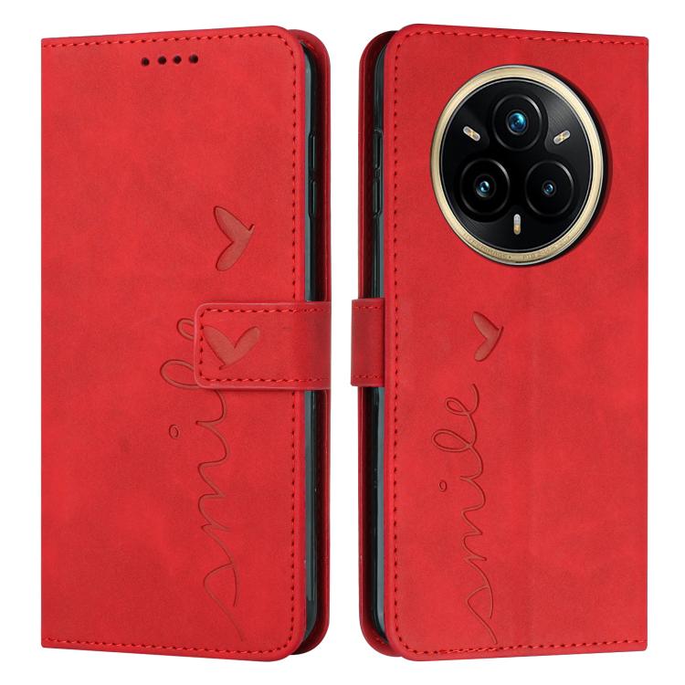 Skin Feel Heart Embossed Leather Phone Case with Long Lanyard, For Realme 16T 5G, For Realme C100/C100i/C100x 4G, For Realme P4 Power 5G, For Realme 16 5G, For Realme 16 Pro+ 5G, For Realme 16 Pro 5G, For Realme C85 5G / 15x 5G India                   ...