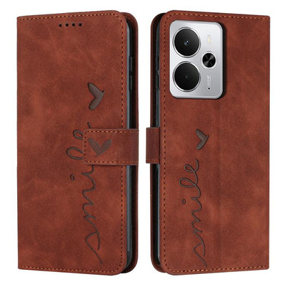 Skin Feel Heart Embossed Leather Phone Case with Long Lanyard, For Realme 16T 5G, For Realme C100/C100i/C100x 4G, For Realme P4 Power 5G, For Realme 16 5G, For Realme 16 Pro+ 5G, For Realme 16 Pro 5G, For Realme C85 5G / 15x 5G India                   ...