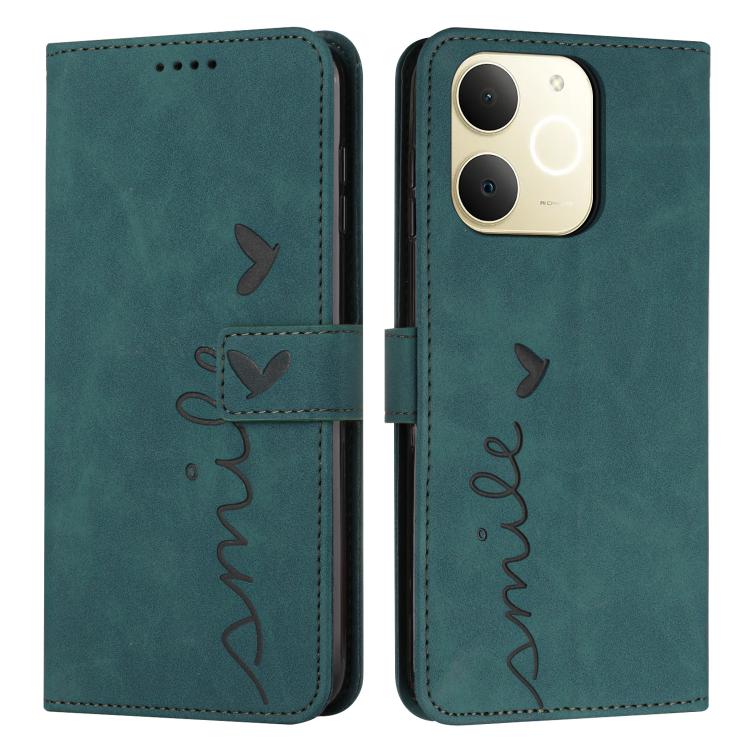 Skin Feel Heart Embossed Leather Phone Case with Long Lanyard, For Realme 16T 5G, For Realme C100/C100i/C100x 4G, For Realme P4 Power 5G, For Realme 16 5G, For Realme 16 Pro+ 5G, For Realme 16 Pro 5G, For Realme C85 5G / 15x 5G India                   ...