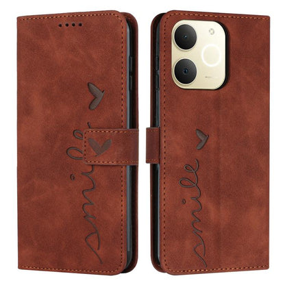 Skin Feel Heart Embossed Leather Phone Case with Long Lanyard, For Realme 16T 5G, For Realme C100/C100i/C100x 4G, For Realme P4 Power 5G, For Realme 16 5G, For Realme 16 Pro+ 5G, For Realme 16 Pro 5G, For Realme C85 5G / 15x 5G India                   ...