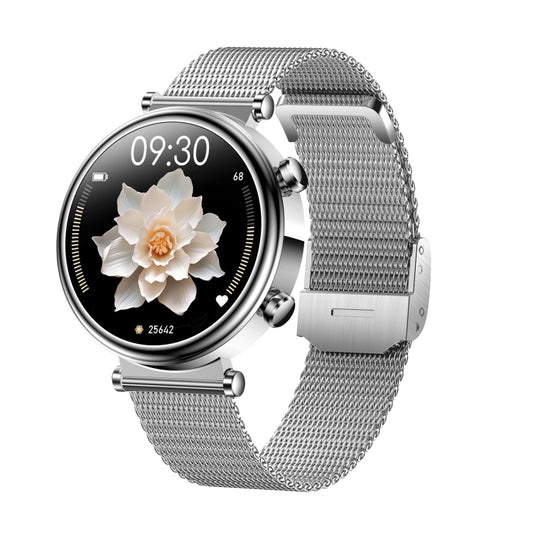 Montre Connectée T86 Santé Femme 1,27 pouces, Appel BT / Cycle Physiologique / Fréquence Cardiaque / Tension Artérielle / Glycémie / SOS