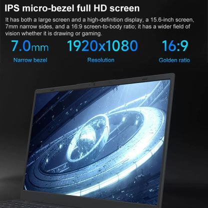 AK15U 15.6 inch Ultrathin Laptop, Windows 10 Intel Processor N95 Quad Core, 12GB+256GB, 12GB+512GB, 12GB+1TB, 16GB+256GB, 16GB+512GB, 16GB+1TB
