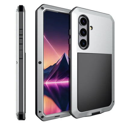 Shockproof Life Waterproof Silicone + Zinc Alloy Phone Case