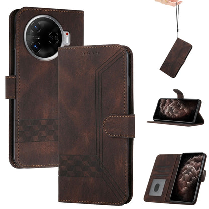 Cubic Skin Feel Flip Leather Phone Case, For Tecno Pova Curve 2 5G, For Tecno Spark Go 3 / Pop 20 4G, For Tecno Spark 50 4G, For Tecno Camon 50 Pro 4G, For Tecno Camon 50 4G, For Tecno Spark Slim, For Tecno Spark 40 4G, For Tecno Pova Curve            ...