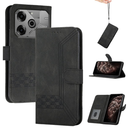 Cubic Skin Feel Flip Leather Phone Case, For Tecno Pova Curve 2 5G, For Tecno Spark Go 3 / Pop 20 4G, For Tecno Spark 50 4G, For Tecno Camon 50 Pro 4G, For Tecno Camon 50 4G, For Tecno Spark Slim, For Tecno Spark 40 4G, For Tecno Pova Curve            ...
