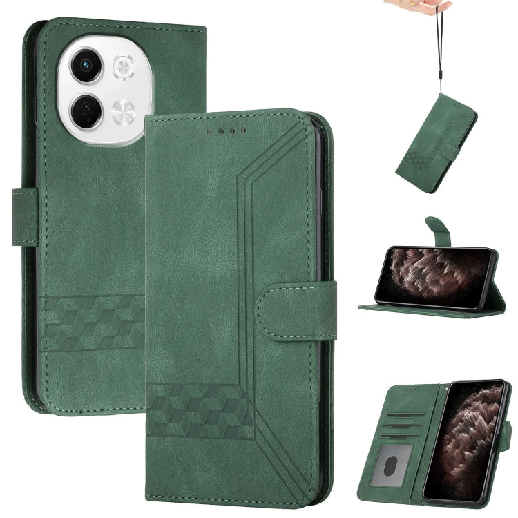 Cubic Skin Feel Flip Leather Phone Case, For Tecno Pova Curve 2 5G, For Tecno Spark Go 3 / Pop 20 4G, For Tecno Spark 50 4G, For Tecno Camon 50 Pro 4G, For Tecno Camon 50 4G, For Tecno Spark Slim, For Tecno Spark 40 4G, For Tecno Pova Curve            ...