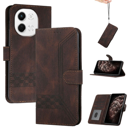 Cubic Skin Feel Flip Leather Phone Case, For Tecno Pova Curve 2 5G, For Tecno Spark Go 3 / Pop 20 4G, For Tecno Spark 50 4G, For Tecno Camon 50 Pro 4G, For Tecno Camon 50 4G, For Tecno Spark Slim, For Tecno Spark 40 4G, For Tecno Pova Curve            ...
