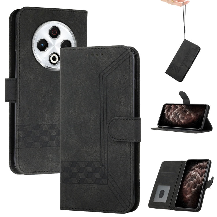 Cubic Skin Feel Flip Leather Phone Case, For Tecno Pova Curve 2 5G, For Tecno Spark Go 3 / Pop 20 4G, For Tecno Spark 50 4G, For Tecno Camon 50 Pro 4G, For Tecno Camon 50 4G, For Tecno Spark Slim, For Tecno Spark 40 4G, For Tecno Pova Curve            ...