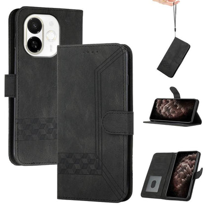 Cubic Skin Feel Flip Leather Phone Case, For Tecno Pova Curve 2 5G, For Tecno Spark Go 3 / Pop 20 4G, For Tecno Spark 50 4G, For Tecno Camon 50 Pro 4G, For Tecno Camon 50 4G, For Tecno Spark Slim, For Tecno Spark 40 4G, For Tecno Pova Curve            ...