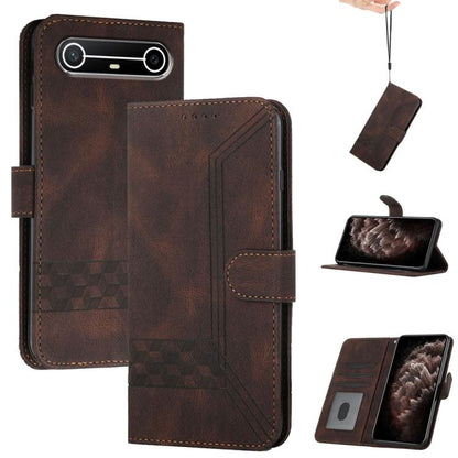 Cubic Skin Feel Flip Leather Phone Case, For Tecno Pova Curve 2 5G, For Tecno Spark Go 3 / Pop 20 4G, For Tecno Spark 50 4G, For Tecno Camon 50 Pro 4G, For Tecno Camon 50 4G, For Tecno Spark Slim, For Tecno Spark 40 4G, For Tecno Pova Curve            ...