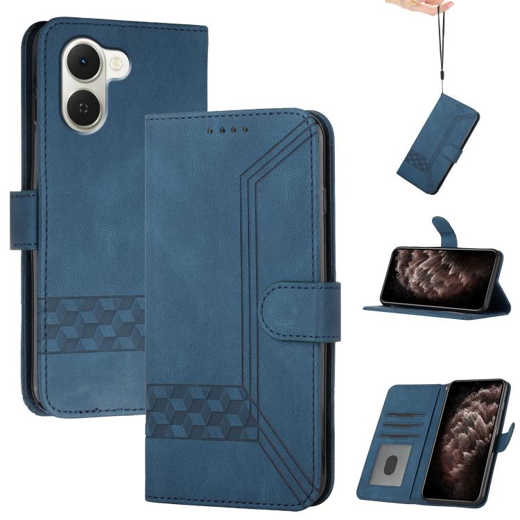 Cubic Skin Feel Flip Leather Phone Case, For Tecno Pova Curve 2 5G, For Tecno Spark Go 3 / Pop 20 4G, For Tecno Spark 50 4G, For Tecno Camon 50 Pro 4G, For Tecno Camon 50 4G, For Tecno Spark Slim, For Tecno Spark 40 4G, For Tecno Pova Curve            ...