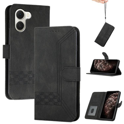 Cubic Skin Feel Flip Leather Phone Case, For Tecno Pova Curve 2 5G, For Tecno Spark Go 3 / Pop 20 4G, For Tecno Spark 50 4G, For Tecno Camon 50 Pro 4G, For Tecno Camon 50 4G, For Tecno Spark Slim, For Tecno Spark 40 4G, For Tecno Pova Curve            ...