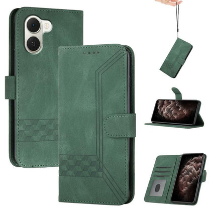 Cubic Skin Feel Flip Leather Phone Case, For Tecno Pova Curve 2 5G, For Tecno Spark Go 3 / Pop 20 4G, For Tecno Spark 50 4G, For Tecno Camon 50 Pro 4G, For Tecno Camon 50 4G, For Tecno Spark Slim, For Tecno Spark 40 4G, For Tecno Pova Curve            ...