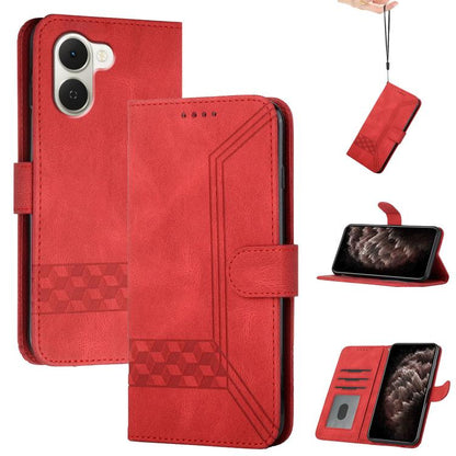 Cubic Skin Feel Flip Leather Phone Case, For Tecno Pova Curve 2 5G, For Tecno Spark Go 3 / Pop 20 4G, For Tecno Spark 50 4G, For Tecno Camon 50 Pro 4G, For Tecno Camon 50 4G, For Tecno Spark Slim, For Tecno Spark 40 4G, For Tecno Pova Curve            ...