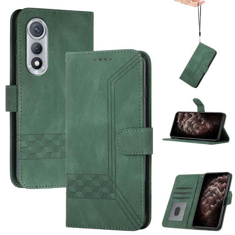 Cubic Skin Feel Flip Leather Phone Case, For Tecno Pova Curve 2 5G, For Tecno Spark Go 3 / Pop 20 4G, For Tecno Spark 50 4G, For Tecno Camon 50 Pro 4G, For Tecno Camon 50 4G, For Tecno Spark Slim, For Tecno Spark 40 4G, For Tecno Pova Curve            ...