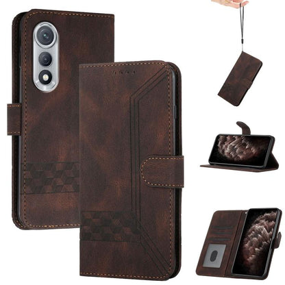 Cubic Skin Feel Flip Leather Phone Case, For Tecno Pova Curve 2 5G, For Tecno Spark Go 3 / Pop 20 4G, For Tecno Spark 50 4G, For Tecno Camon 50 Pro 4G, For Tecno Camon 50 4G, For Tecno Spark Slim, For Tecno Spark 40 4G, For Tecno Pova Curve            ...