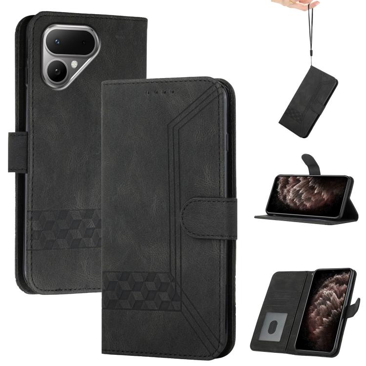 Cubic Skin Feel Flip Leather Phone Case, For Tecno Pova Curve 2 5G, For Tecno Spark Go 3 / Pop 20 4G, For Tecno Spark 50 4G, For Tecno Camon 50 Pro 4G, For Tecno Camon 50 4G, For Tecno Spark Slim, For Tecno Spark 40 4G, For Tecno Pova Curve            ...