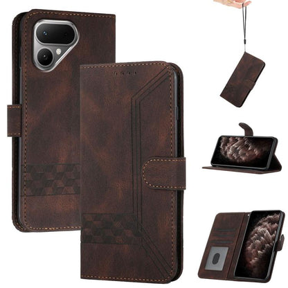Cubic Skin Feel Flip Leather Phone Case, For Tecno Pova Curve 2 5G, For Tecno Spark Go 3 / Pop 20 4G, For Tecno Spark 50 4G, For Tecno Camon 50 Pro 4G, For Tecno Camon 50 4G, For Tecno Spark Slim, For Tecno Spark 40 4G, For Tecno Pova Curve            ...