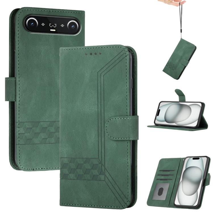 Cubic Skin Feel Flip Leather Phone Case, For Tecno Spark 50 Pro 4G, For Tecno Pova 8 Pro 5G, For Tecno Camon Slim 4G, For Tecno Pova 8 5G, For Tecno Pova Curve 2 5G, For Tecno Spark Go 3 / Pop 20 4G, For Tecno Spark 50 4G, For Tecno Camon 50 Pro 4G    ...