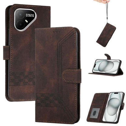 Cubic Skin Feel Flip Leather Phone Case, For Tecno Spark 50 Pro 4G, For Tecno Pova 8 Pro 5G, For Tecno Camon Slim 4G, For Tecno Pova 8 5G, For Tecno Pova Curve 2 5G, For Tecno Spark Go 3 / Pop 20 4G, For Tecno Spark 50 4G, For Tecno Camon 50 Pro 4G    ...