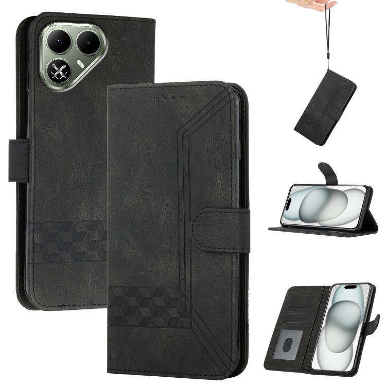 Cubic Skin Feel Flip Leather Phone Case, For Tecno Spark 50 Pro 4G, For Tecno Pova 8 Pro 5G, For Tecno Camon Slim 4G, For Tecno Pova 8 5G, For Tecno Pova Curve 2 5G, For Tecno Spark Go 3 / Pop 20 4G, For Tecno Spark 50 4G, For Tecno Camon 50 Pro 4G    ...