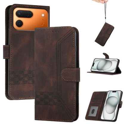 Cubic Skin Feel Flip Leather Phone Case, For Tecno Spark 50 Pro 4G, For Tecno Pova 8 Pro 5G, For Tecno Camon Slim 4G, For Tecno Pova 8 5G, For Tecno Pova Curve 2 5G, For Tecno Spark Go 3 / Pop 20 4G, For Tecno Spark 50 4G, For Tecno Camon 50 Pro 4G    ...