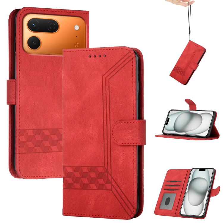 Cubic Skin Feel Flip Leather Phone Case, For Tecno Spark 50 Pro 4G, For Tecno Pova 8 Pro 5G, For Tecno Camon Slim 4G, For Tecno Pova 8 5G, For Tecno Pova Curve 2 5G, For Tecno Spark Go 3 / Pop 20 4G, For Tecno Spark 50 4G, For Tecno Camon 50 Pro 4G    ...
