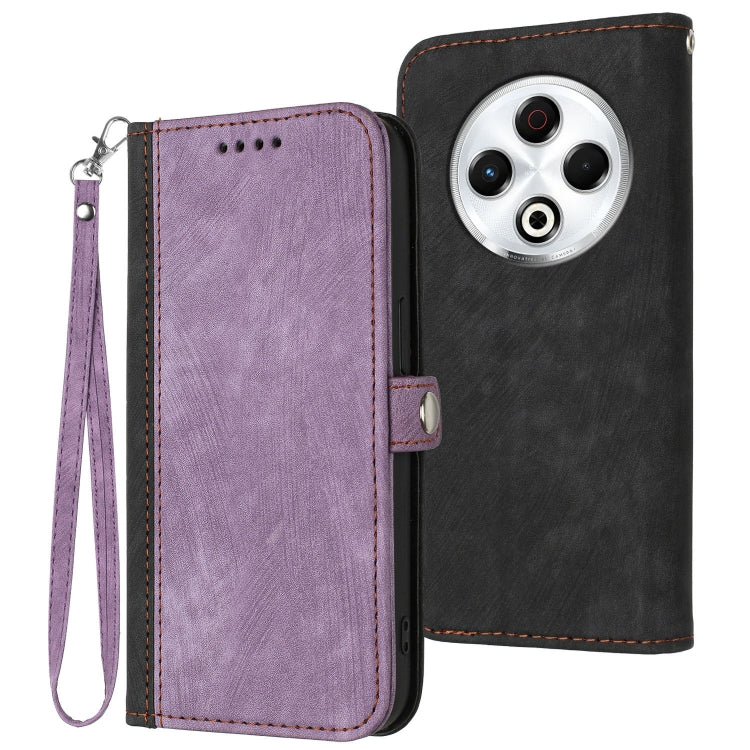 Side Buckle Double Fold Hand Strap Leather Phone Case, For Tecno Pova Curve 2 5G, For Tecno Spark Go 3 / Pop 20 4G, For Tecno Spark 50 4G, For Tecno Camon 50 Pro 4G, For Tecno Camon 50 4G, For Tecno Spark Slim, For Tecno Spark 40 4G, For Tecno Pova Cur...