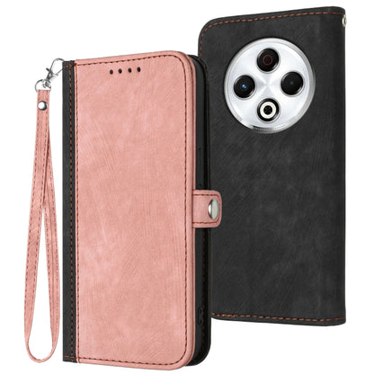 Side Buckle Double Fold Hand Strap Leather Phone Case, For Tecno Pova Curve 2 5G, For Tecno Spark Go 3 / Pop 20 4G, For Tecno Spark 50 4G, For Tecno Camon 50 Pro 4G, For Tecno Camon 50 4G, For Tecno Spark Slim, For Tecno Spark 40 4G, For Tecno Pova Cur...