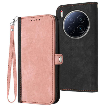 Side Buckle Double Fold Hand Strap Leather Phone Case, For Tecno Pova Curve 2 5G, For Tecno Spark Go 3 / Pop 20 4G, For Tecno Spark 50 4G, For Tecno Camon 50 Pro 4G, For Tecno Camon 50 4G, For Tecno Spark Slim, For Tecno Spark 40 4G, For Tecno Pova Cur...