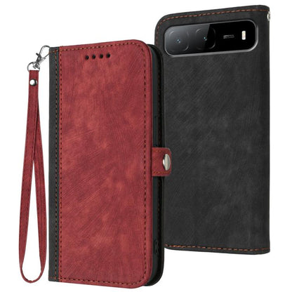 Side Buckle Double Fold Hand Strap Leather Phone Case, For Tecno Pova Curve 2 5G, For Tecno Spark Go 3 / Pop 20 4G, For Tecno Spark 50 4G, For Tecno Camon 50 Pro 4G, For Tecno Camon 50 4G, For Tecno Spark Slim, For Tecno Spark 40 4G, For Tecno Pova Cur...
